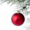 Weihnachtsbaum Kugeln Rot 6cm – 8 Stück