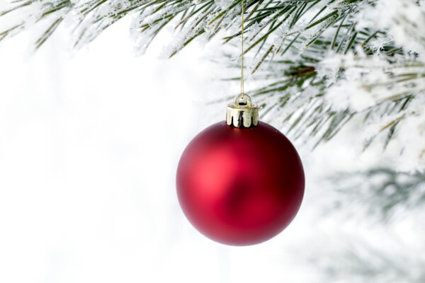 Weihnachtsbaum Kugeln Rot 6cm – 8 Stück